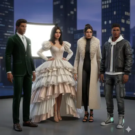 Alpha CC Outfits