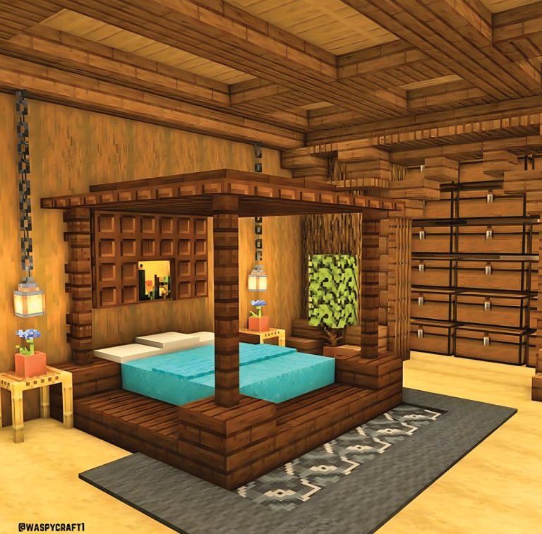 Top 10 Minecraft Bedroom Ideas