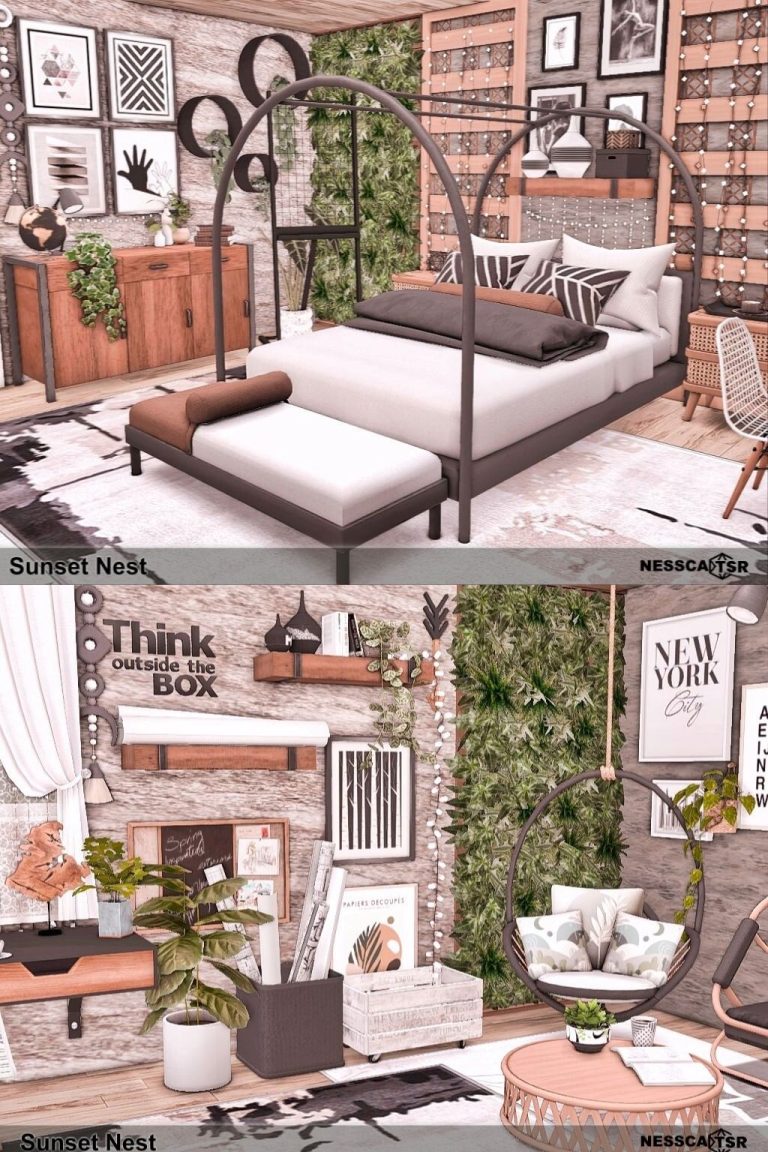 Sims 4 CC Furniture for Stylish and Custom Homes