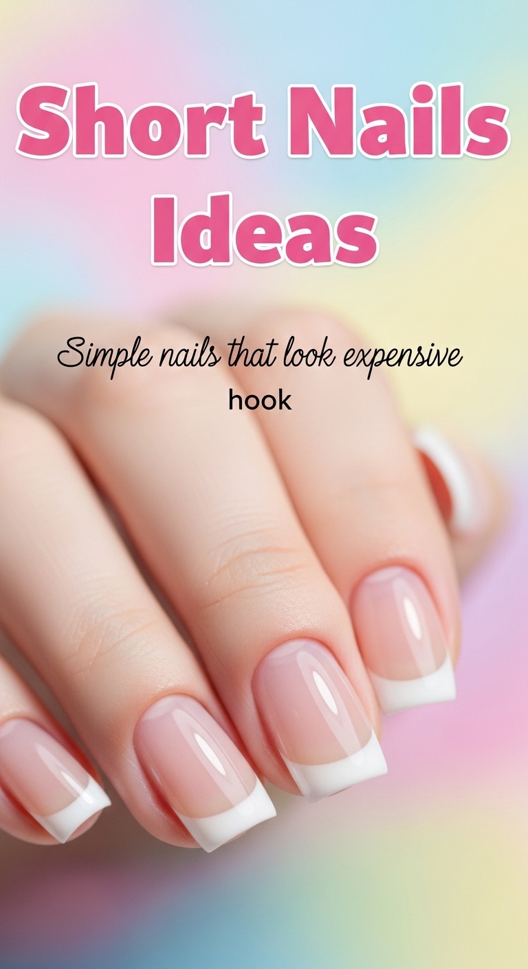 10 Cute Short Nails Ideas That Look Classy and Trendy